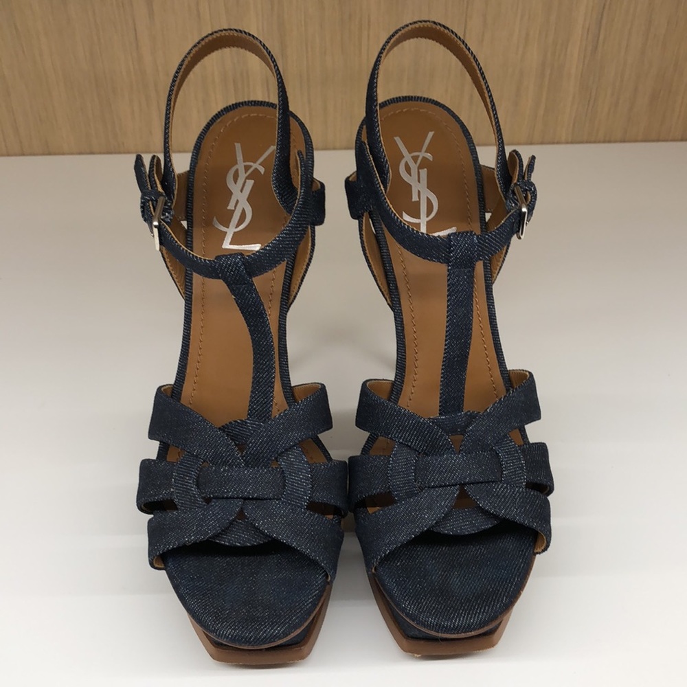 🍒HPx3🍒 Yves Saint lauren Tribute Sandals - Picture 3 of 8